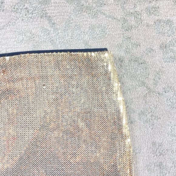 Forever 21 Shorts Medium Women's Sequins Beige Short - Picture 3 of 8